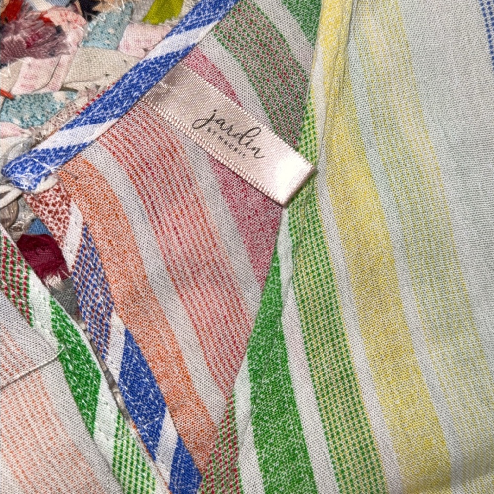 Colorful Striped Tunic Dress - Picture 2 of 4